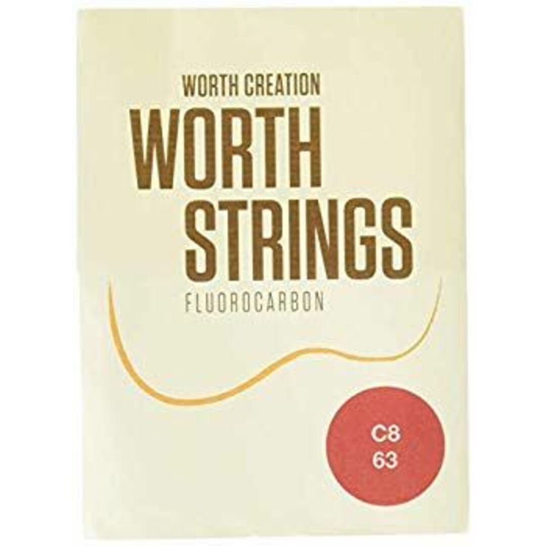 (未使用・未開封品) Worth Strings C8 ウクレレ弦 クリア8弦 63インチ フロロカーボン qdkdu57 楽器のウクレレ(その他)の商品写真