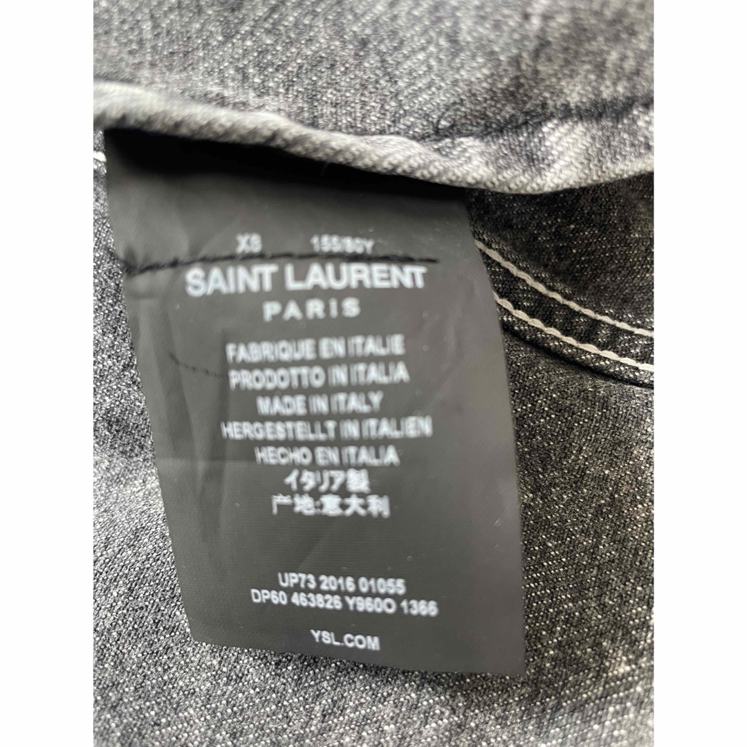SAINT LAURENT - サンローランsaint laurantデニムジャケットの SAINT LAURENT - サンローランsaint laurantデニムジャケットの