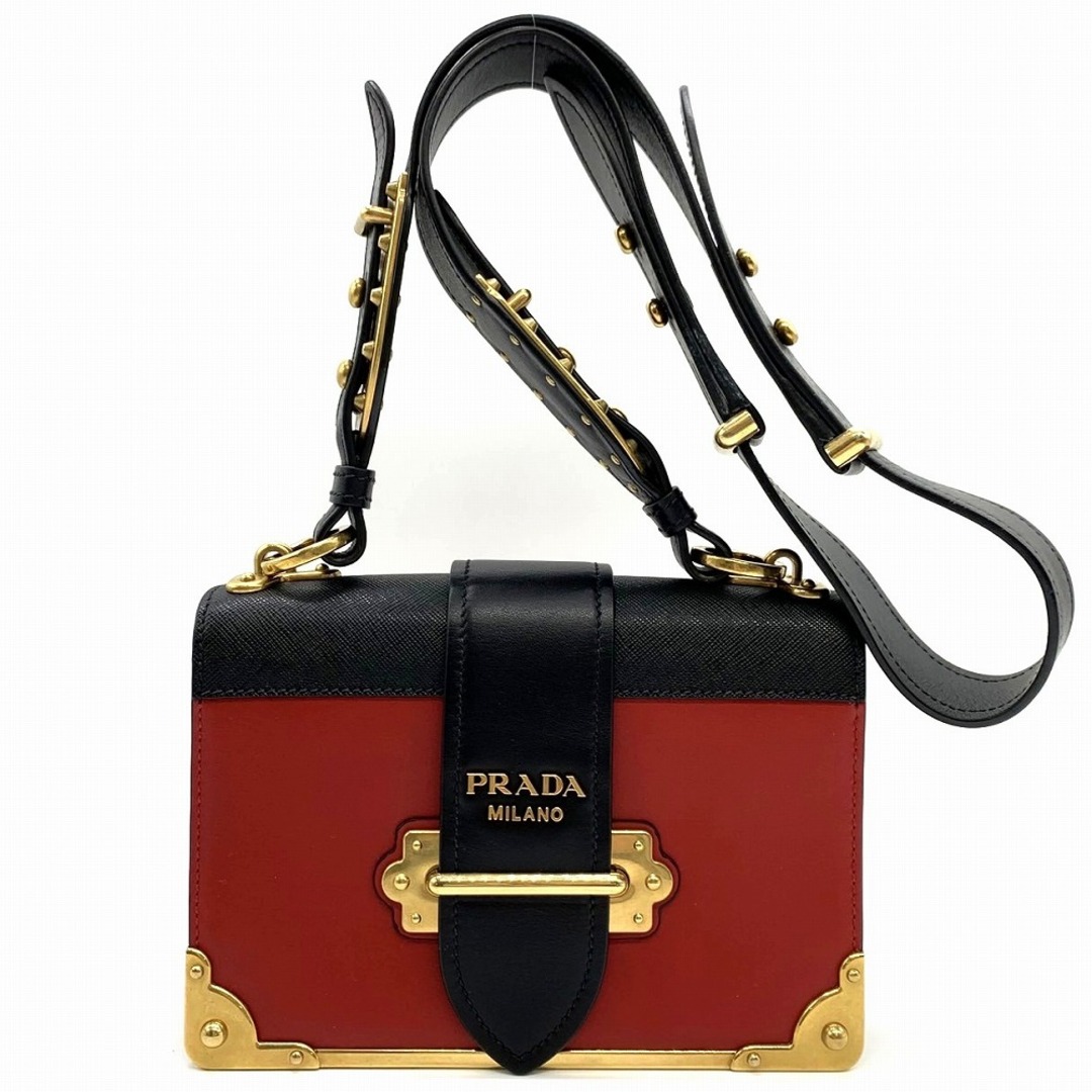 PRADA - PRADA プラダ カイエ 斜め掛け ミニショルダーバッグ PRADA - PRADA プラダ カイエ 斜め掛け ミニショルダーバッグ