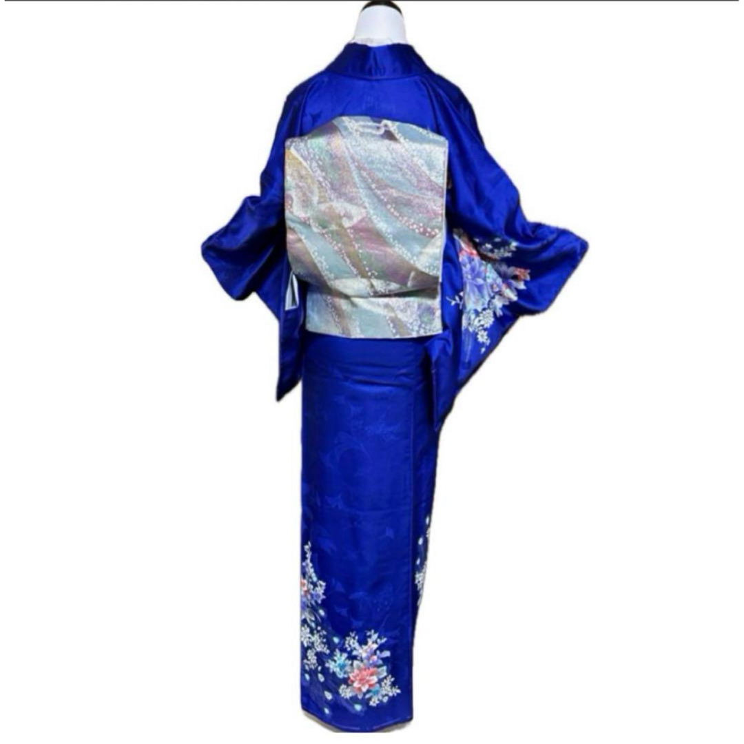 新品洗える訪問着フルセット4点 新品着物+特選美品正絹袋帯+美品 新品洗える訪問着フルセット4点 新品着物+特選美品正絹袋帯+美品