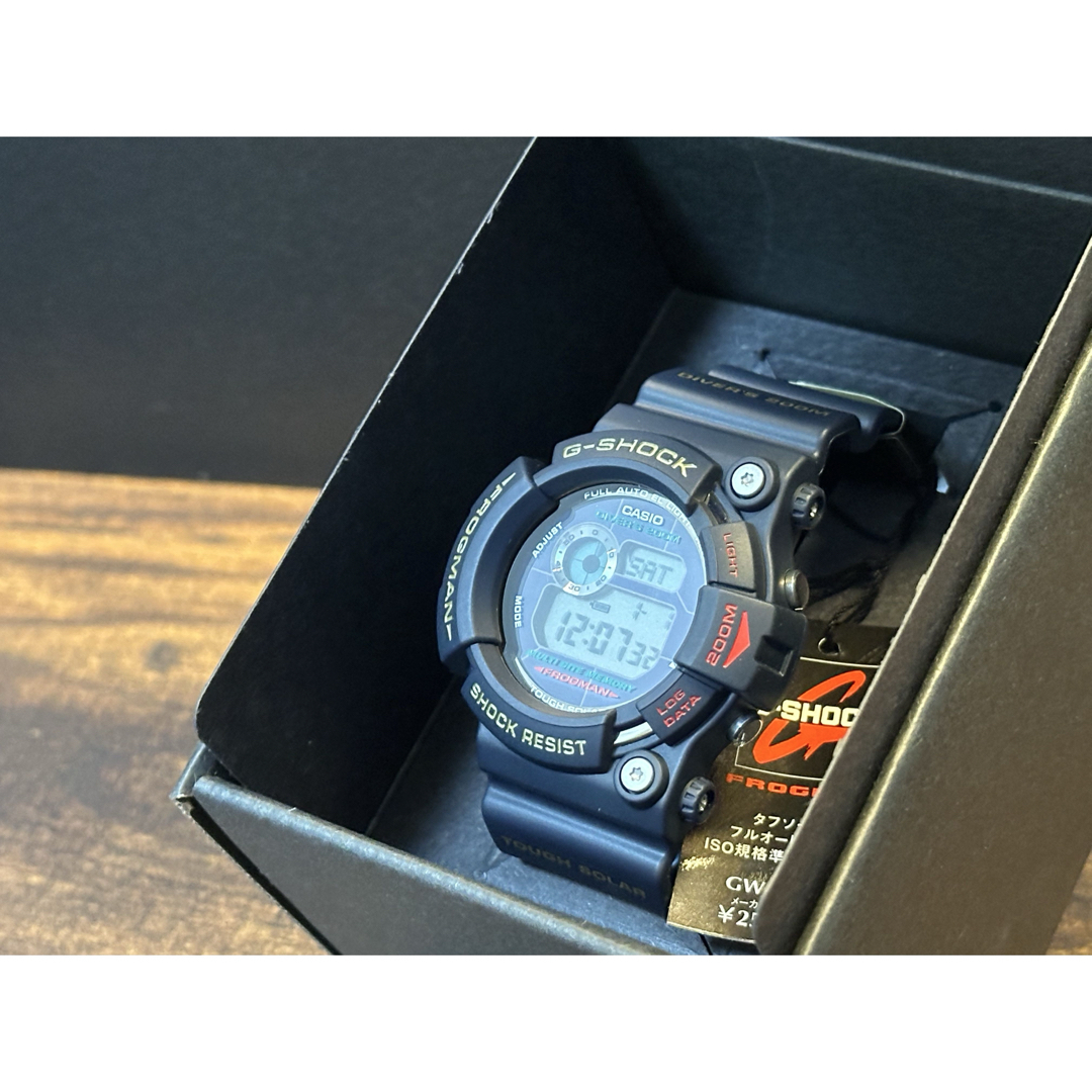 CASIO G-SHOCK FROGMAN GW-200-2JF ソーラーの通販 by ケロッパ CASIO G-SHOCK FROGMAN GW-200-2JF ソーラーの通販 by ケロッパ