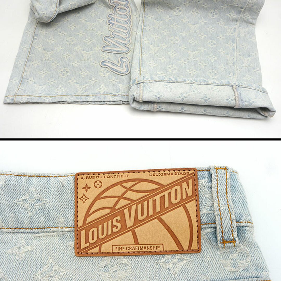 LOUIS VUITTON - ルイヴィトン NBAコラボ フレアデニム サイズ29 LOUIS VUITTON - ルイヴィトン NBAコラボ フレアデニム サイズ29