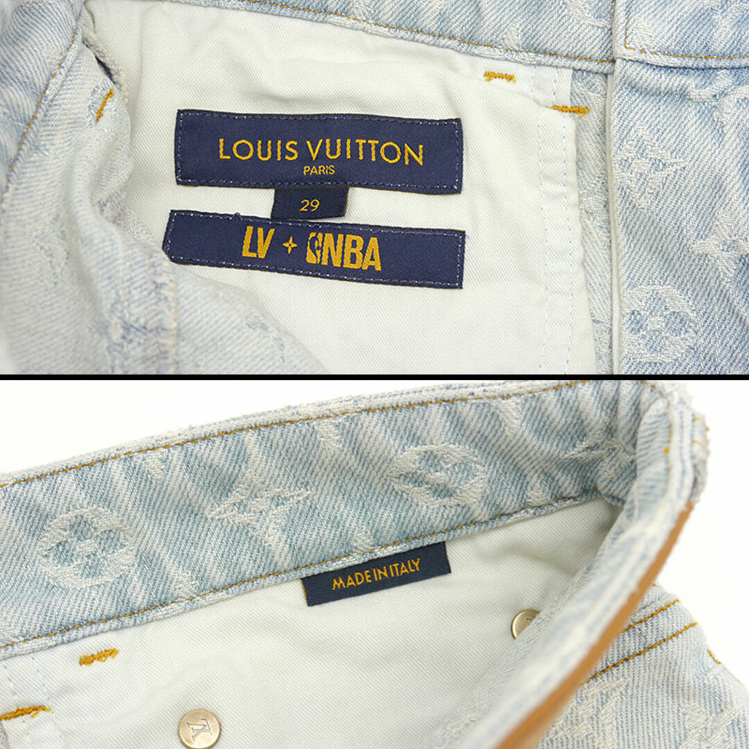 LOUIS VUITTON - ルイヴィトン NBAコラボ フレアデニム サイズ29 LOUIS VUITTON - ルイヴィトン NBAコラボ フレアデニム サイズ29