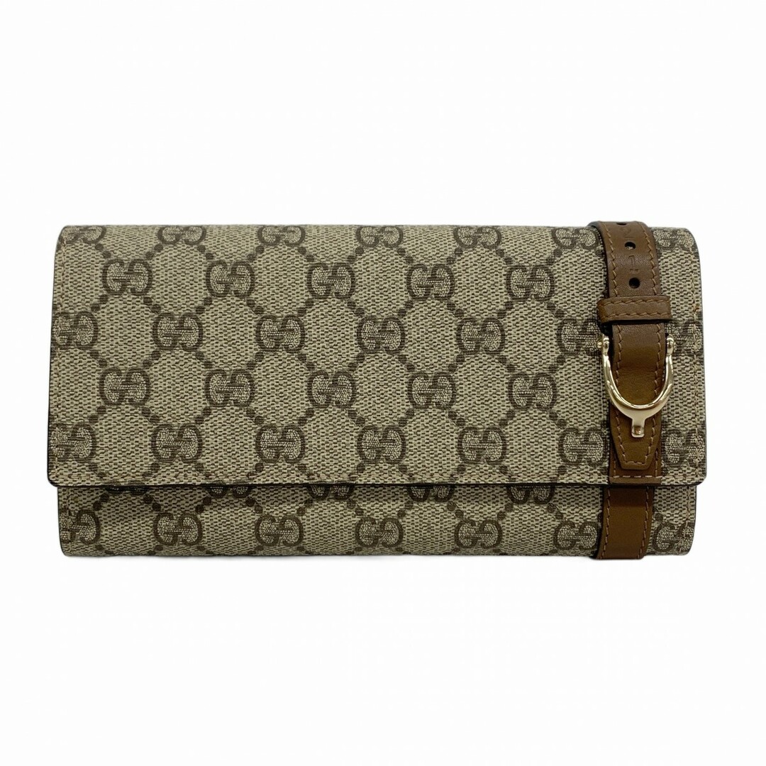 GUCCI - 【5db2280】グッチ 長財布 GGスプリーム 309760 PVC GUCCI - 【5db2280】グッチ 長財布 GGスプリーム 309760 PVC