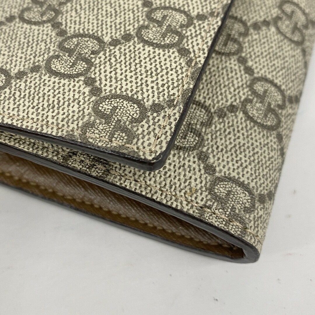 GUCCI - 【5db2280】グッチ 長財布 GGスプリーム 309760 PVC GUCCI - 【5db2280】グッチ 長財布 GGスプリーム 309760 PVC