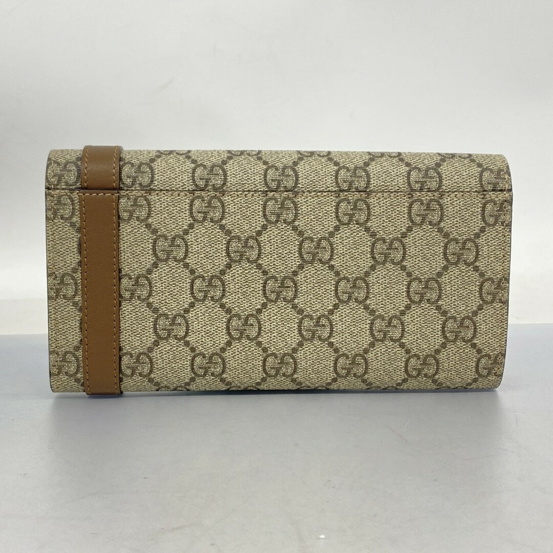GUCCI - 【5db2280】グッチ 長財布 GGスプリーム 309760 PVC GUCCI - 【5db2280】グッチ 長財布 GGスプリーム 309760 PVC