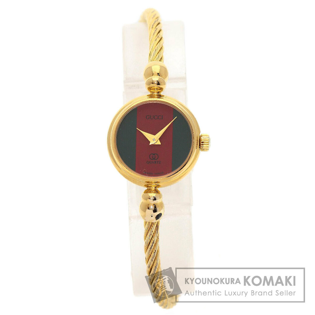 GUCCI - GUCCI 2047.1L シェリーライン 腕時計 GP GP レディース GUCCI - GUCCI 2047.1L シェリーライン 腕時計 GP GP レディース