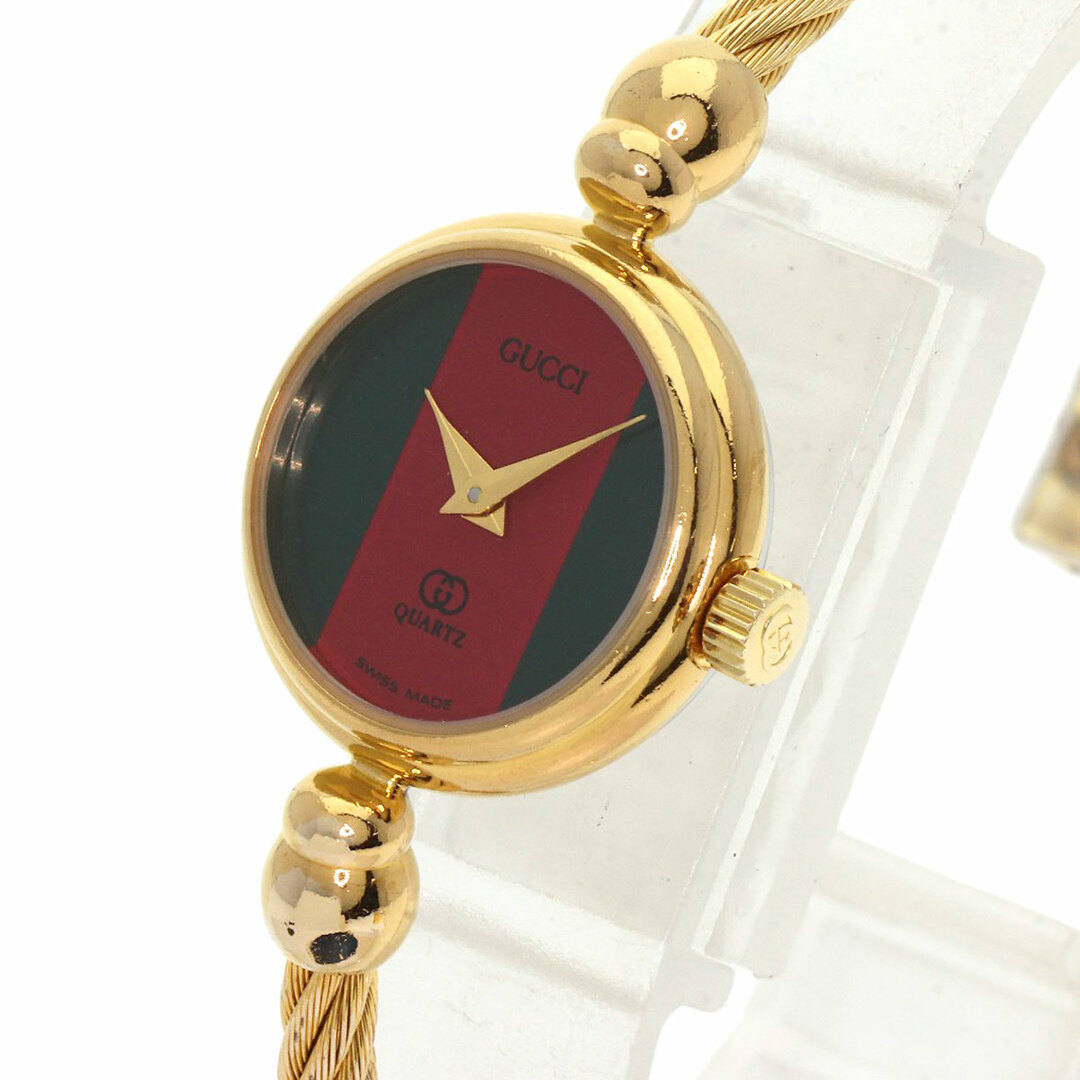 GUCCI - GUCCI 2047.1L シェリーライン 腕時計 GP GP レディース GUCCI - GUCCI 2047.1L シェリーライン 腕時計 GP GP レディース