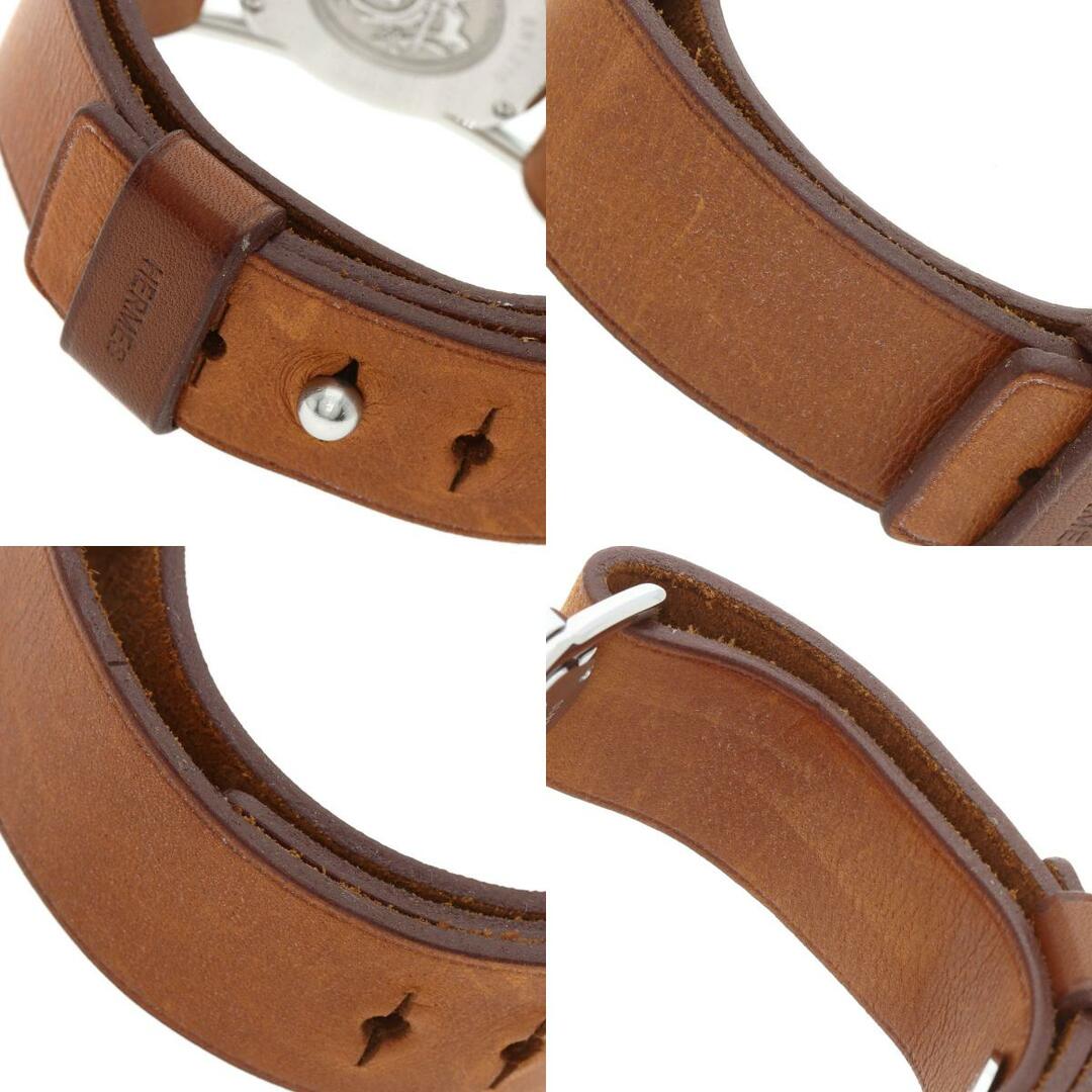 HERMES - HERMES BR1.210 バレニア ロンド 腕時計 SS 革 HERMES - HERMES BR1.210 バレニア ロンド 腕時計 SS 革