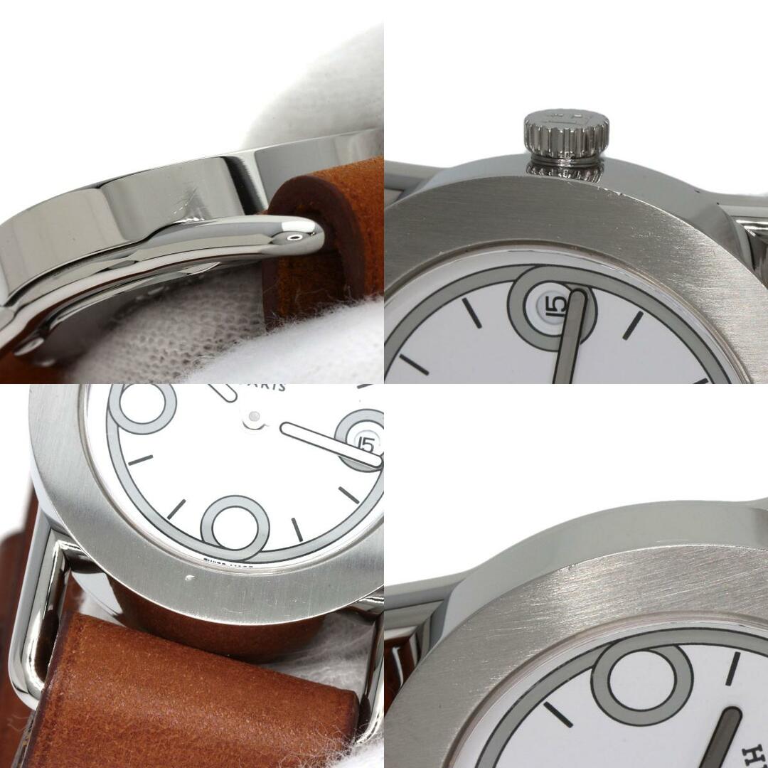 HERMES - HERMES BR1.210 バレニア ロンド 腕時計 SS 革 HERMES - HERMES BR1.210 バレニア ロンド 腕時計 SS 革