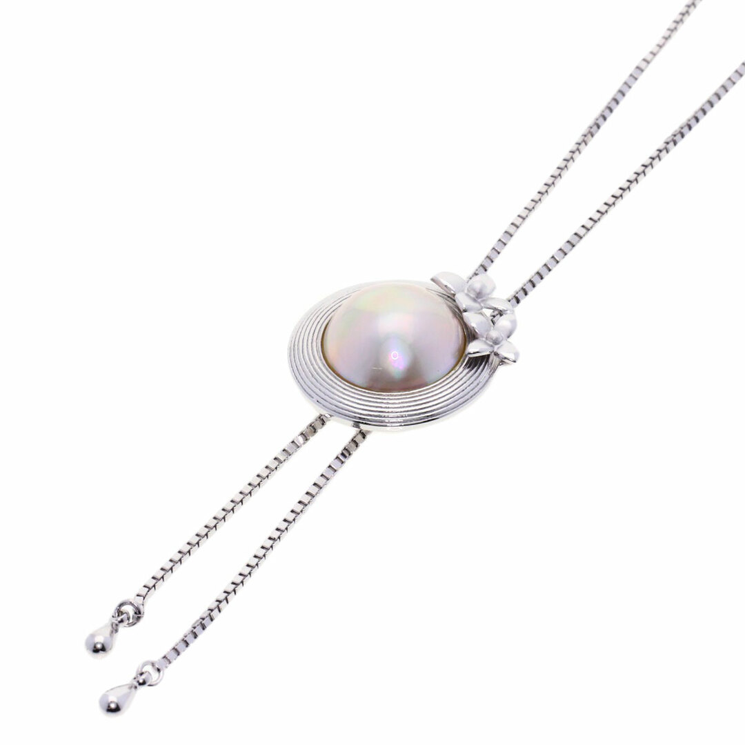 TASAKI - TASAKI マベ パール 真珠 ネックレス SV レディースの TASAKI - TASAKI マベ パール 真珠 ネックレス SV レディースの