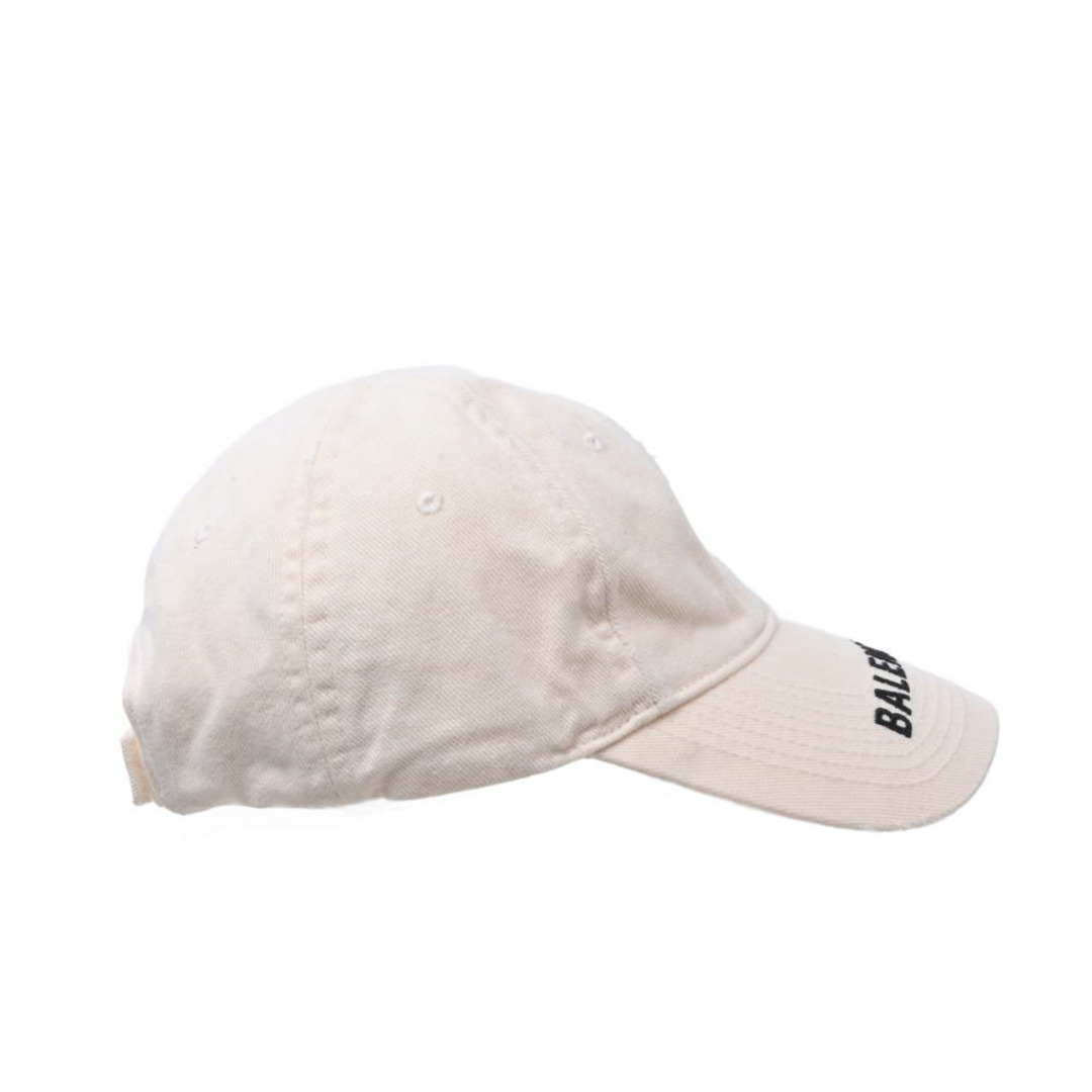 BALENCIAGA - BALENCIAGA コットン ロゴ キャップの通販 by BALENCIAGA - BALENCIAGA コットン ロゴ キャップの通販 by