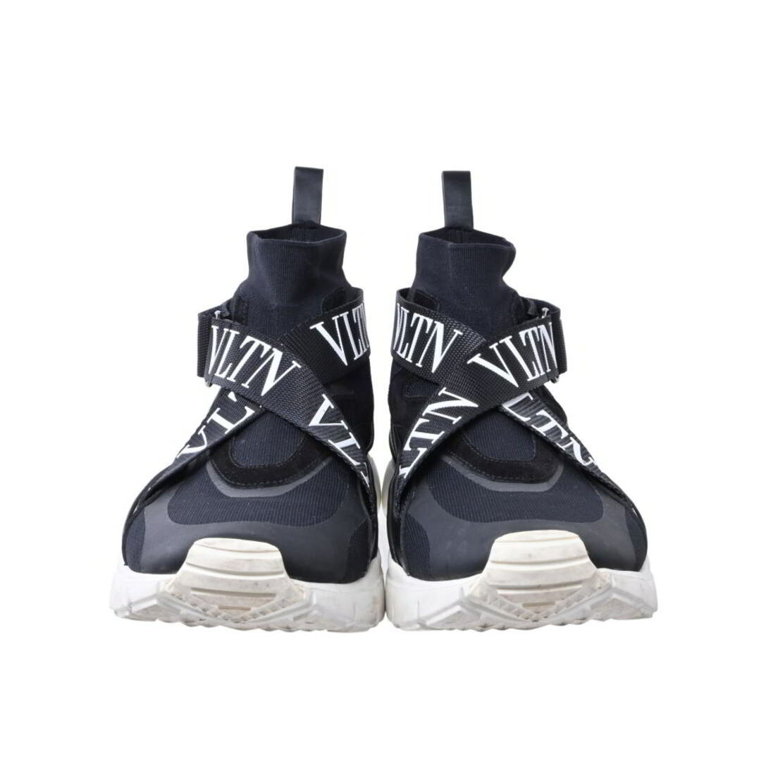 VALENTINO - VALENTINO ロゴ ソックス ハイカット スニーカーの VALENTINO - VALENTINO ロゴ ソックス ハイカット スニーカーの