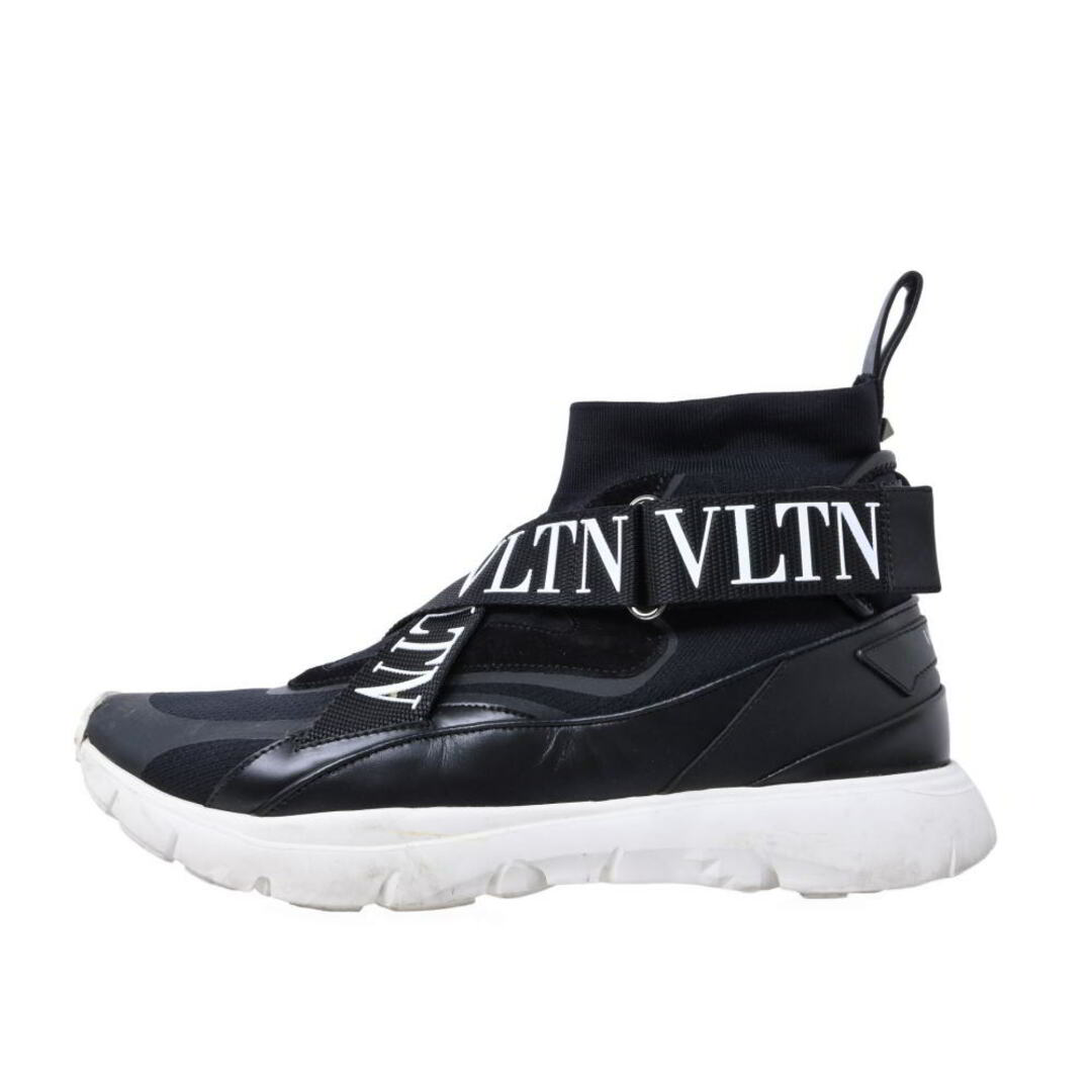 VALENTINO - VALENTINO ロゴ ソックス ハイカット スニーカーの VALENTINO - VALENTINO ロゴ ソックス ハイカット スニーカーの