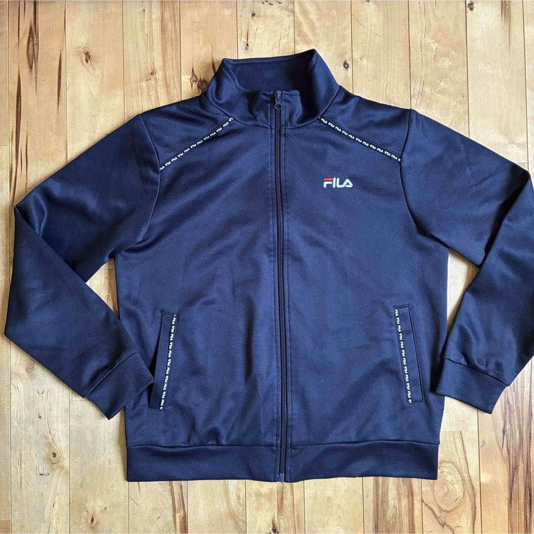 FILA - FILA フィラ レディース ネイビー 紺 ジャージ トラック FILA - FILA フィラ レディース ネイビー 紺 ジャージ トラック