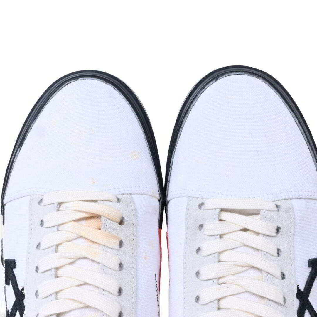 Off-White - OFF-WHITE キャンバス ローカット スニーカーの通販 Off-White - OFF-WHITE キャンバス ローカット スニーカーの通販