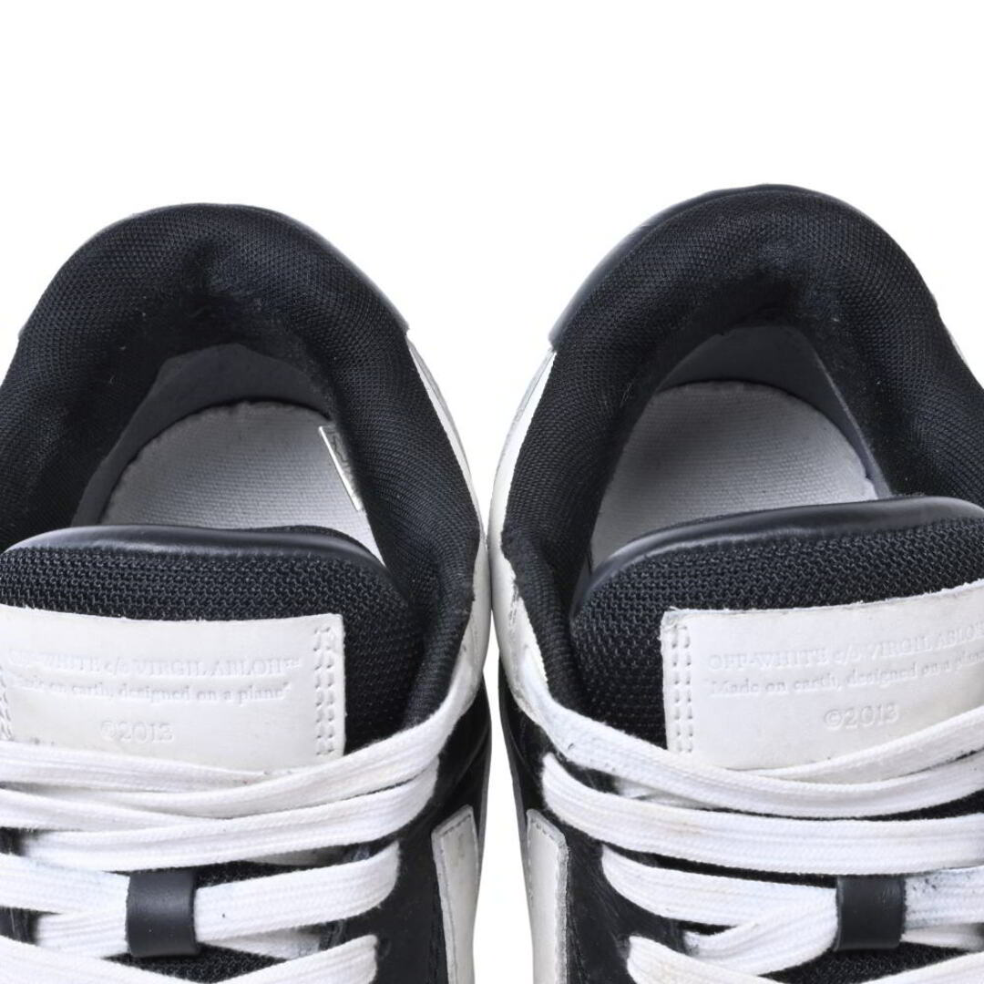 Off-White - OFF-WHITE ローカット レザー スニーカーの通販 by Off-White - OFF-WHITE ローカット レザー スニーカーの通販 by