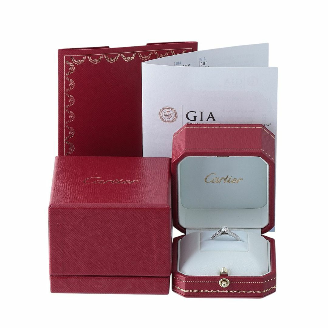 Cartier - カルティエ ソリテール リング ダイヤ0.36ct F-VVS2 Cartier - カルティエ ソリテール リング ダイヤ0.36ct F-VVS2