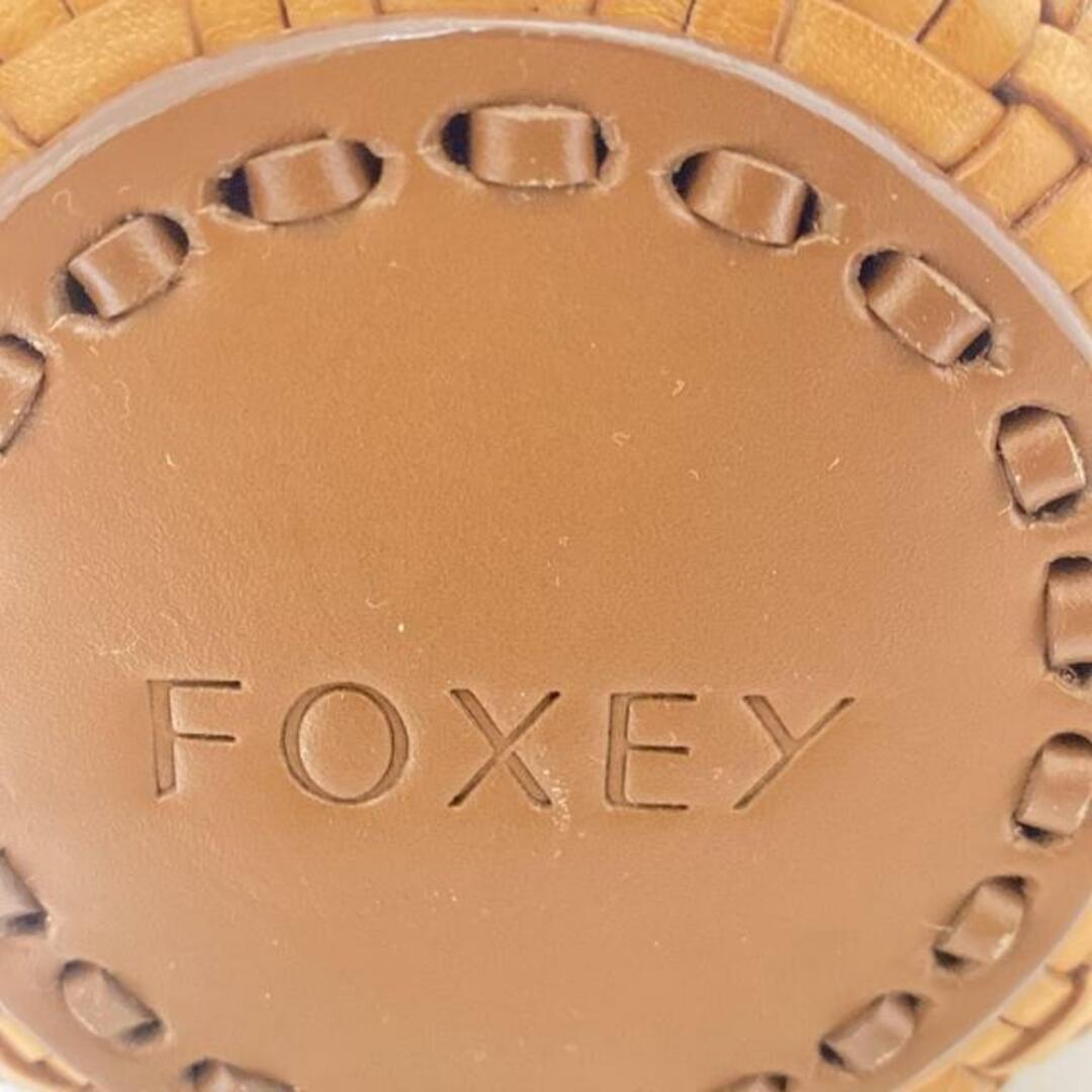 FOXEY - FOXEY(フォクシー) ハンドバッグ - ライトブラウン FOXEY - FOXEY(フォクシー) ハンドバッグ - ライトブラウン