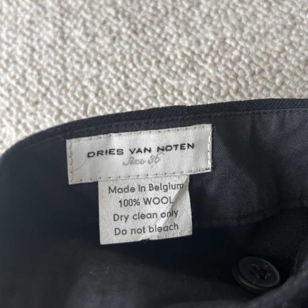 DRIES VAN NOTEN - DRIES VAN NOTEN ライカ期 ウール スラックス DRIES VAN NOTEN - DRIES VAN NOTEN ライカ期 ウール スラックス