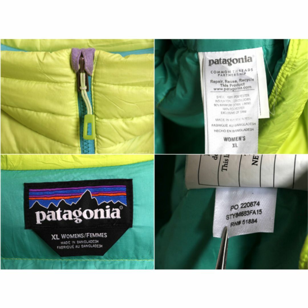 patagonia - パタゴニア ダウン セーター レディース XL 15年製 patagonia - パタゴニア ダウン セーター レディース XL 15年製
