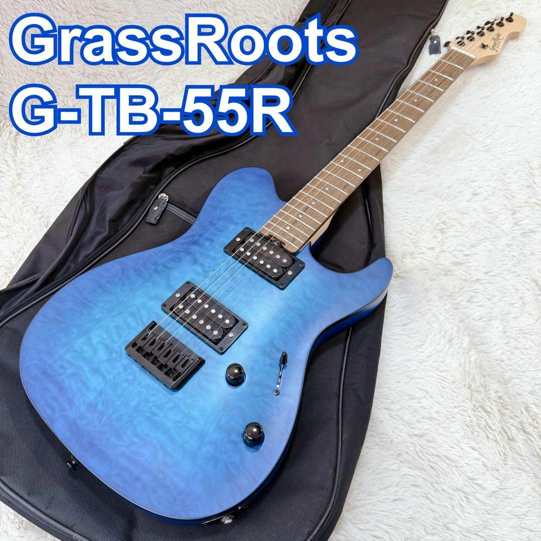 GrassRoots G-TB-55R グラスルーツ テレキャスター ブルーの通販 GrassRoots G-TB-55R グラスルーツ テレキャスター ブルーの通販