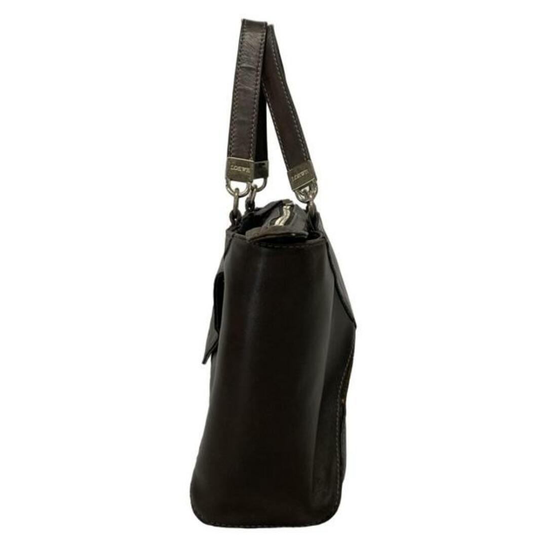 【冬バーゲン★】 LOEWE(ロエベ) - LOEWE ハンドバッグ アナグラム ボルドー - バッグ