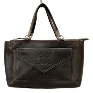 LOEWE - LOEWE(ロエベ) ハンドバッグ - ボルドー アナグラム LOEWE - LOEWE(ロエベ) ハンドバッグ - ボルドー アナグラム