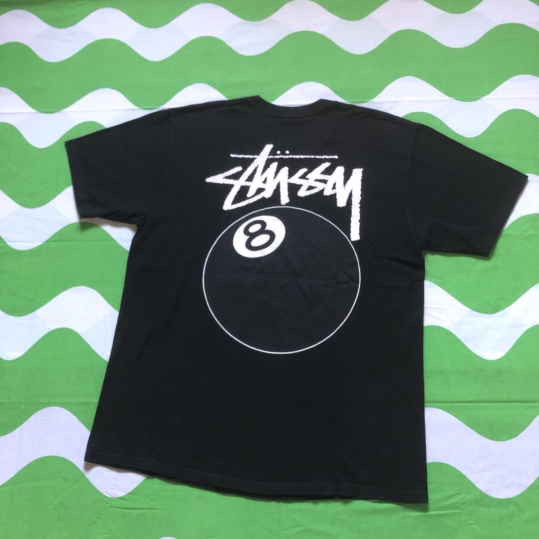 STUSSY - メキシコ製 黒タグ復刻 Stussy 8ボール Tシャツ STUSSY - メキシコ製 黒タグ復刻 Stussy 8ボール Tシャツ