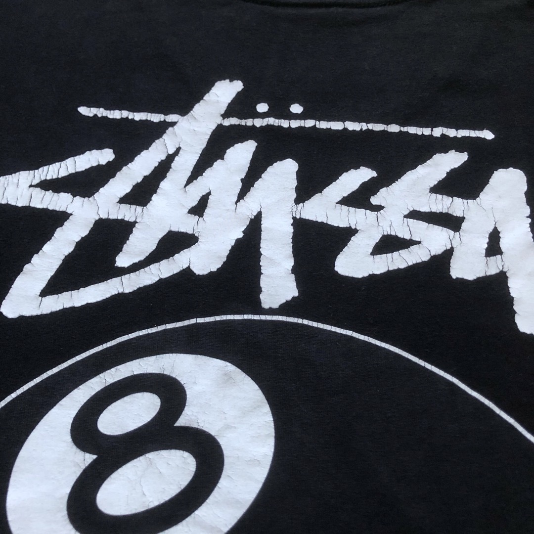 STUSSY - メキシコ製 黒タグ復刻 Stussy 8ボール Tシャツ STUSSY - メキシコ製 黒タグ復刻 Stussy 8ボール Tシャツ