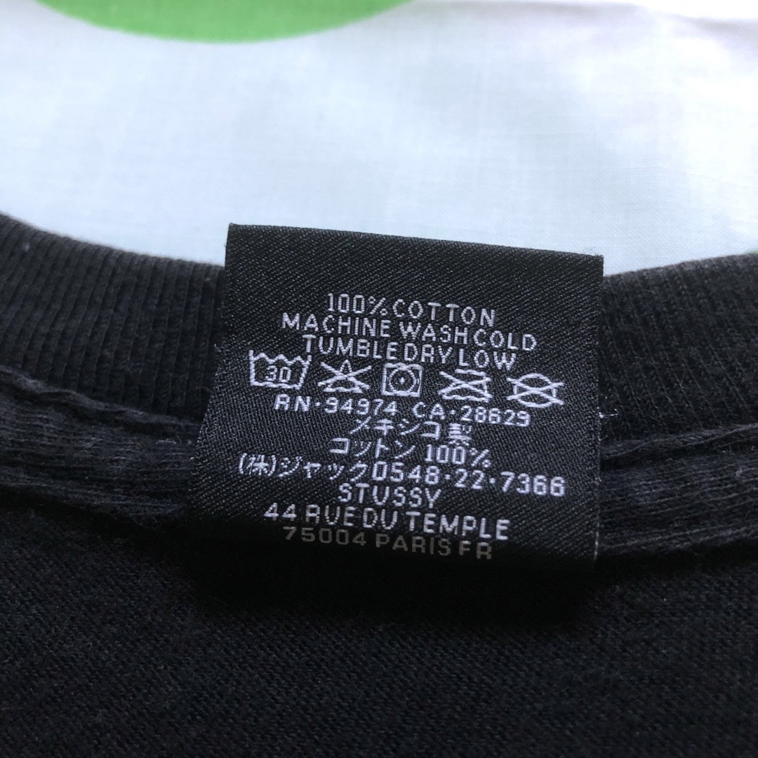 STUSSY - メキシコ製 黒タグ復刻 Stussy 8ボール Tシャツ STUSSY - メキシコ製 黒タグ復刻 Stussy 8ボール Tシャツ