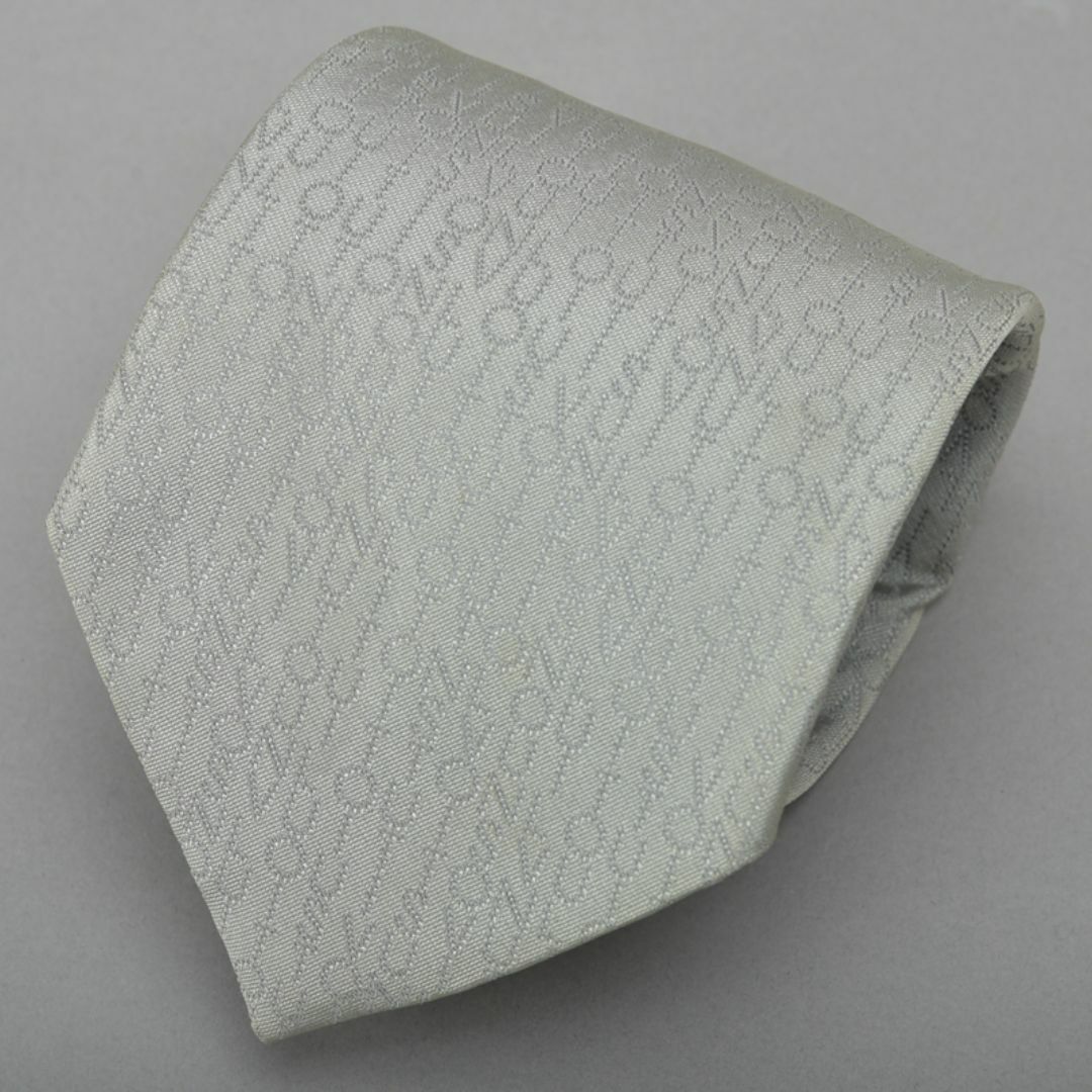 LOUIS VUITTON - 美品◇ルイヴィトン ロゴ柄 ネクタイ シルク LOUIS VUITTON - 美品◇ルイヴィトン ロゴ柄 ネクタイ シルク