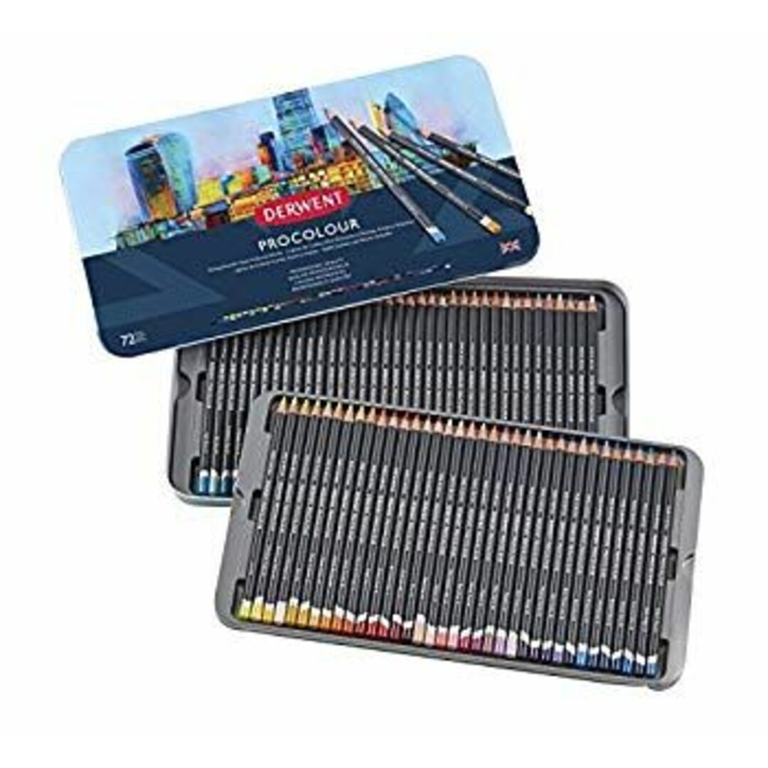 ダーウェント 色鉛筆 プロカラー 72色 セット 2302508 n5ksbvb インテリア/住まい/日用品の文房具(ペン/マーカー)の商品写真