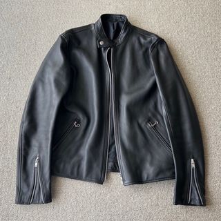 Scye - SCYE サイ シングルライダース レザージャケットの通販 Scye - SCYE サイ シングルライダース レザージャケットの通販