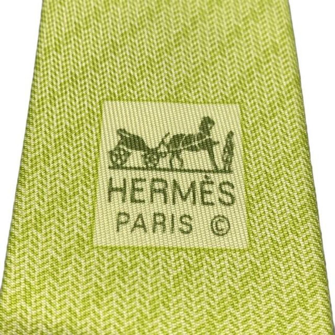 HERMES - HERMES(エルメス) ネクタイ メンズ美品 - ライト HERMES - HERMES(エルメス) ネクタイ メンズ美品 - ライト
