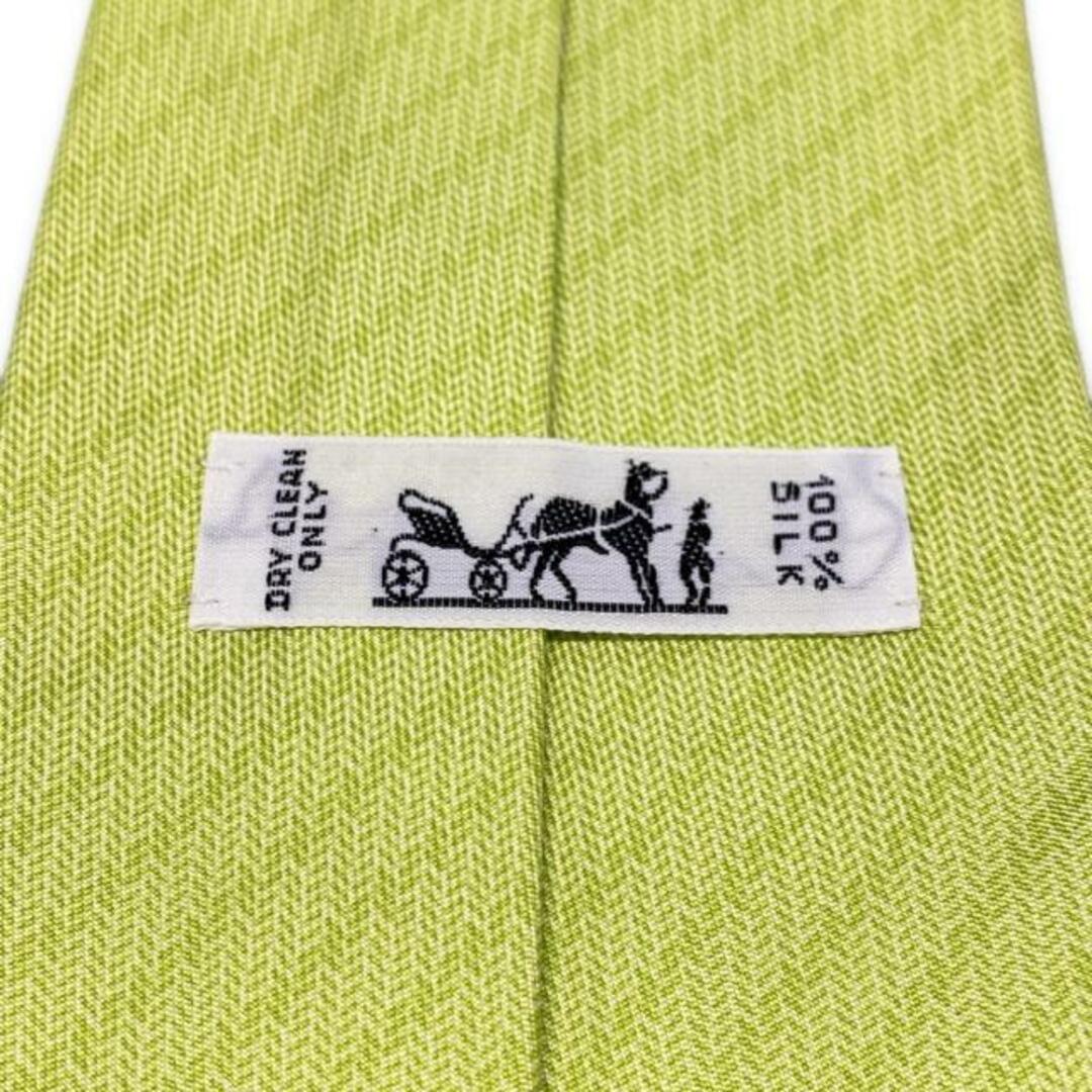 HERMES - HERMES(エルメス) ネクタイ メンズ美品 - ライト HERMES - HERMES(エルメス) ネクタイ メンズ美品 - ライト