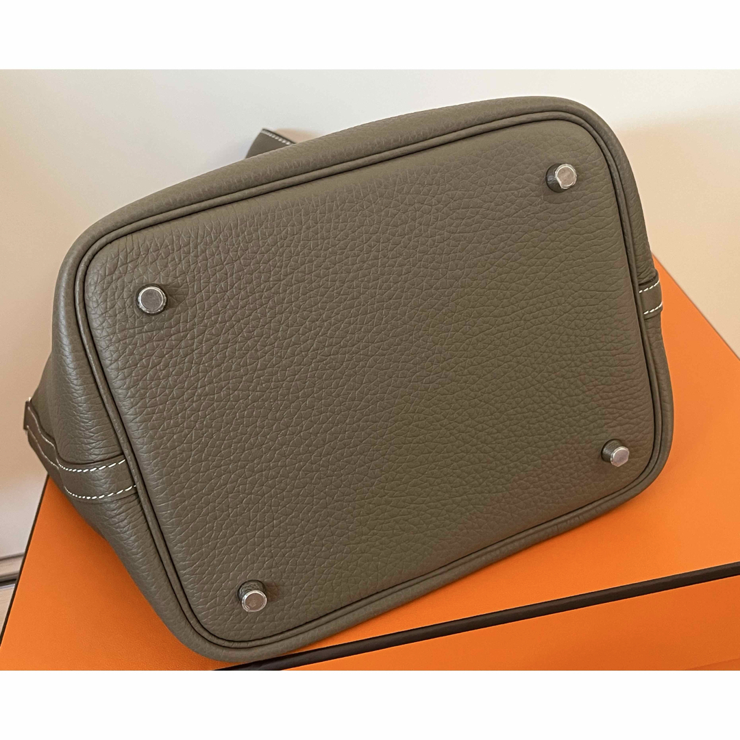 HERMES - 最新K刻印 エルメス ピコタンロック MM エトゥープ HERMES - 最新K刻印 エルメス ピコタンロック MM エトゥープ