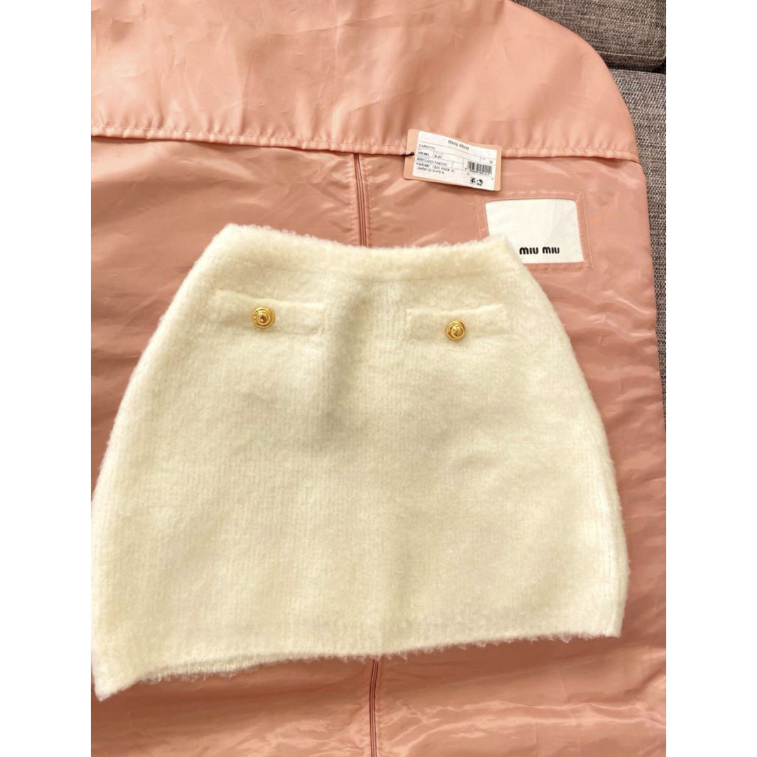 MIU MIU - ミュウミュウ2022ssのスカートの通販 by christine's MIU MIU - ミュウミュウ2022ssのスカートの通販 by christine's