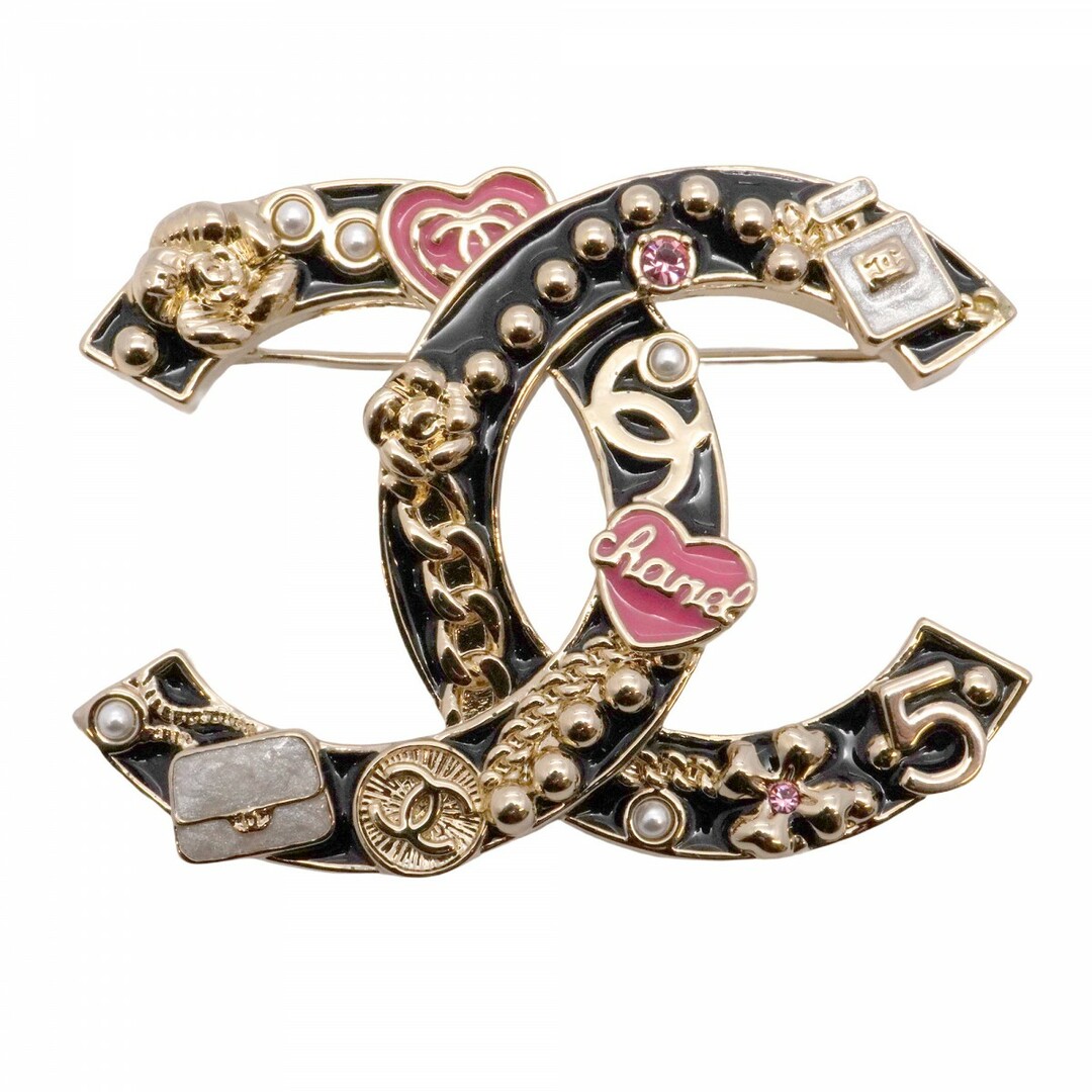 CHANEL - 【5jdb0216】シャネル ブローチ ココマーク カメリア CHANEL - 【5jdb0216】シャネル ブローチ ココマーク カメリア
