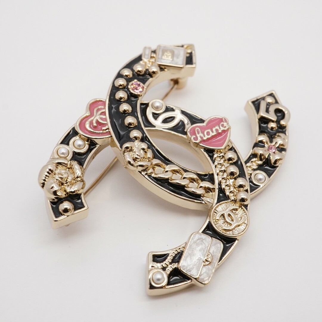 CHANEL - 【5jdb0216】シャネル ブローチ ココマーク カメリア CHANEL - 【5jdb0216】シャネル ブローチ ココマーク カメリア