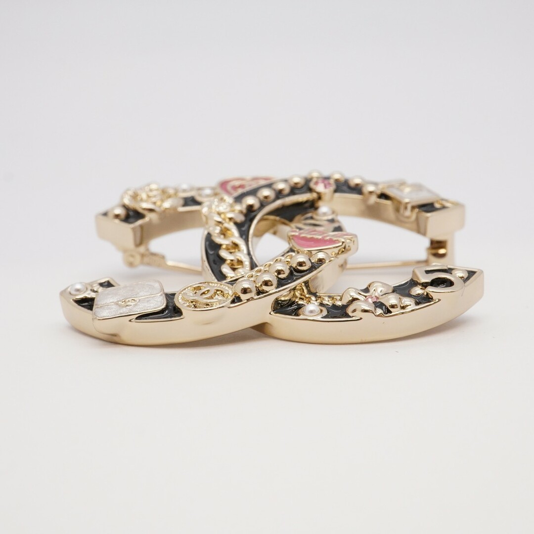 CHANEL - 【5jdb0216】シャネル ブローチ ココマーク カメリア CHANEL - 【5jdb0216】シャネル ブローチ ココマーク カメリア
