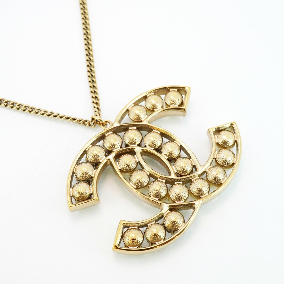 CHANEL - 【5jdb0224】シャネル ネックレス ココマーク GPメッキ CHANEL - 【5jdb0224】シャネル ネックレス ココマーク GPメッキ