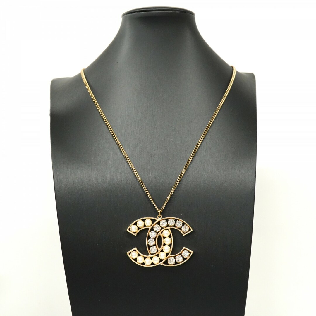 CHANEL - 【5jdb0224】シャネル ネックレス ココマーク GPメッキ CHANEL - 【5jdb0224】シャネル ネックレス ココマーク GPメッキ