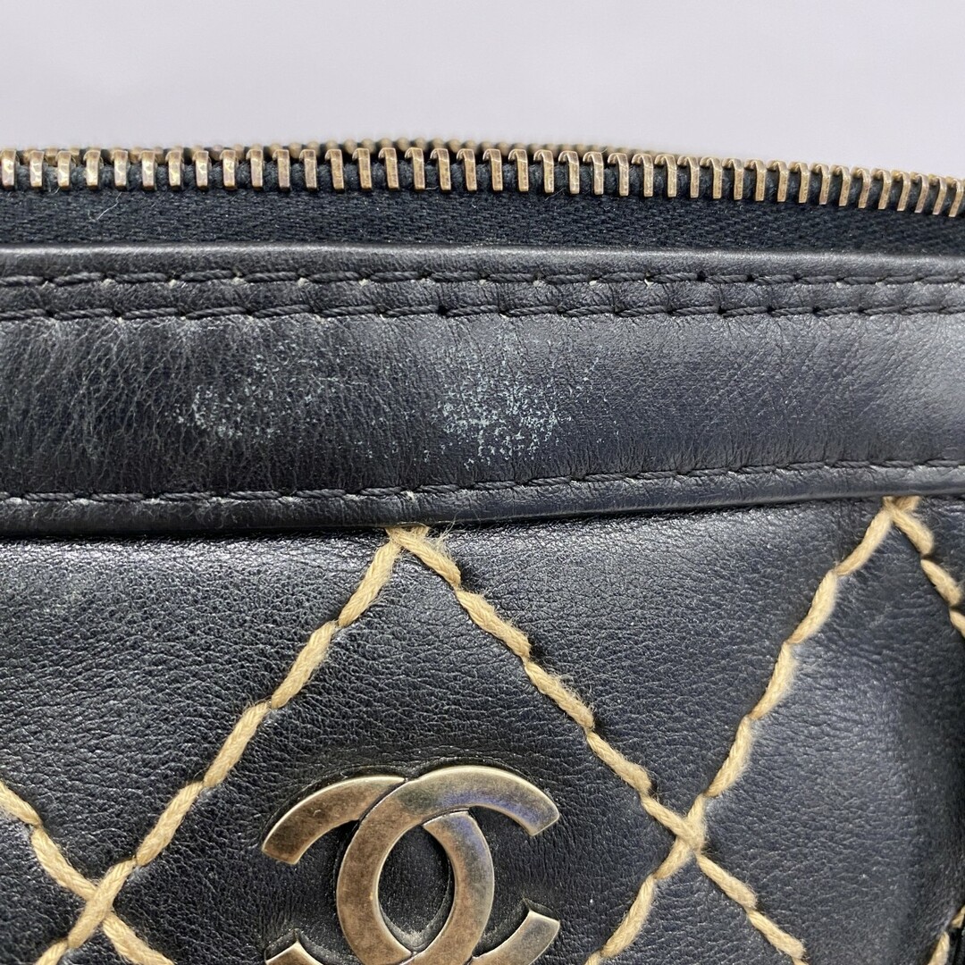 CHANEL - 【5db2315】シャネル トートバッグ ワイルドステッチ CHANEL - 【5db2315】シャネル トートバッグ ワイルドステッチ
