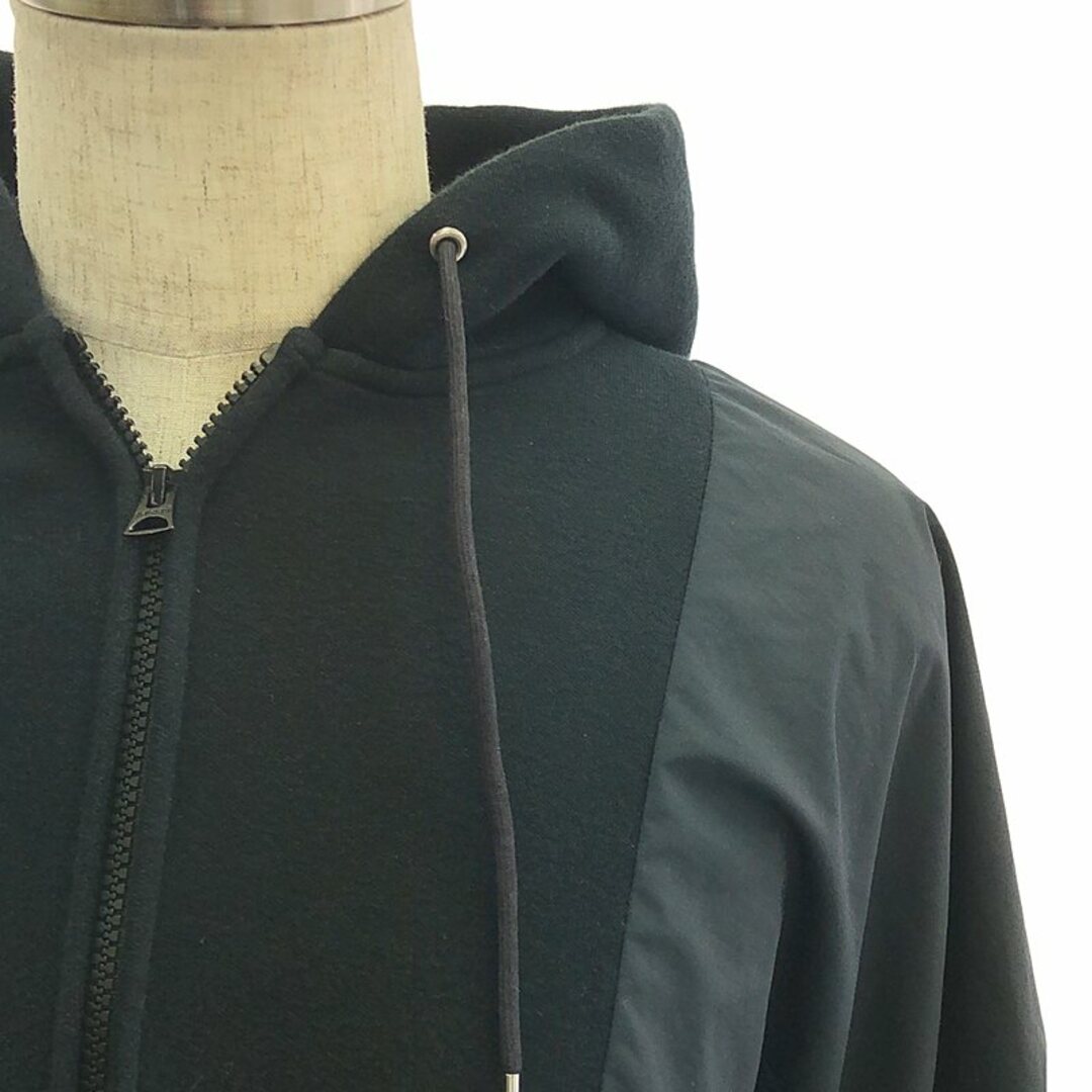 sacai - sacai / サカイ | Sponge Sweat Hoodie / 異素材 切替 sacai - sacai / サカイ | Sponge Sweat Hoodie / 異素材 切替