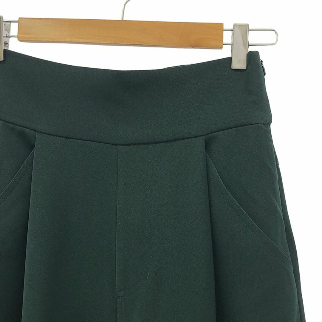 CFT. / シフト | ankle tab belt high waist PT 裾ボタン ワイド パンツ | F | グリーン | レディース レディースのパンツ(その他)の商品写真