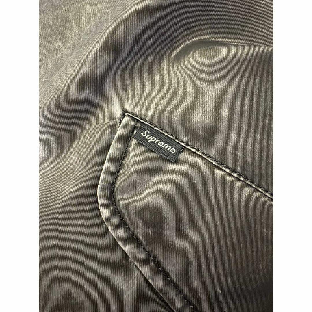 Supreme - Mサイズ Supreme Denim Sleeve MA-1 ブラック 黒の Supreme - Mサイズ Supreme Denim Sleeve MA-1 ブラック 黒の