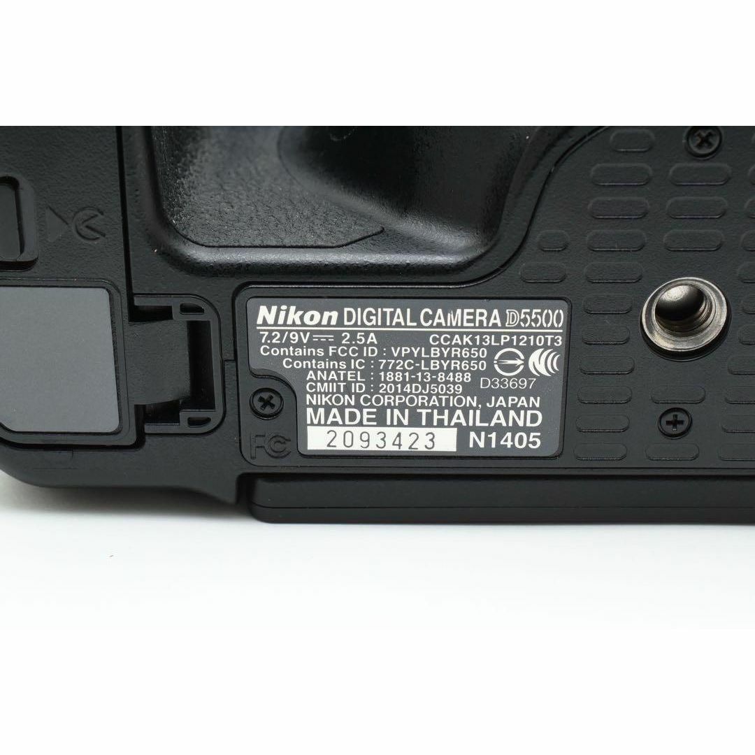 Nikon - ✨Wi-Fiカンタン接続✨Nikon D5500 ニコン✨ダブレンズ Nikon - ✨Wi-Fiカンタン接続✨Nikon D5500 ニコン✨ダブレンズ