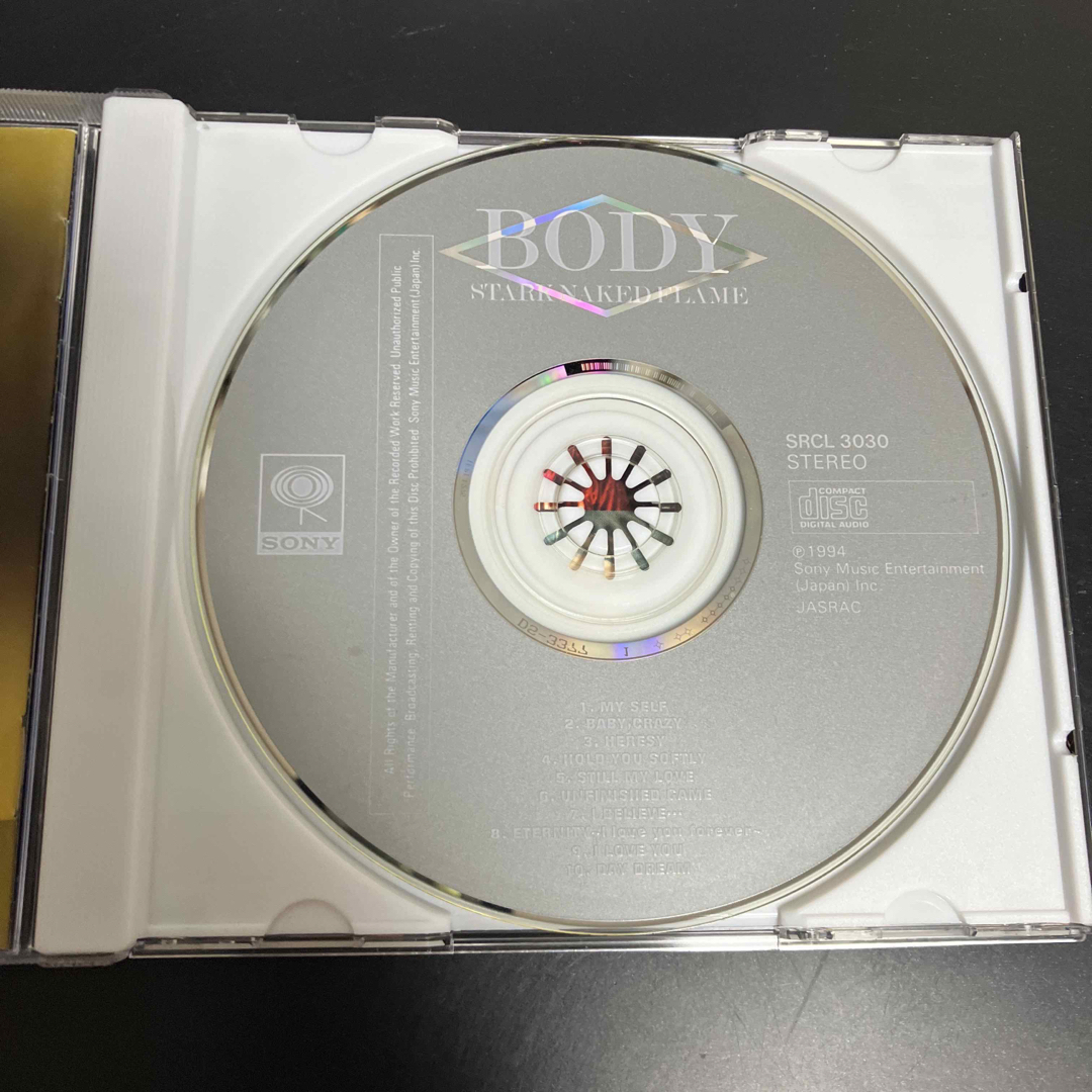 ☆貴重廃盤CD BODY/スターク・ネイキッド・フレイム ライヴ録音 ☆貴重廃盤CD BODY/スターク・ネイキッド・フレイム ライヴ録音