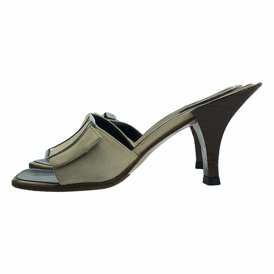 GUCCI - GUCCI / グッチ | メタルバックル スクエアトゥ ヒール GUCCI - GUCCI / グッチ | メタルバックル スクエアトゥ ヒール